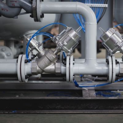 Générateur d'azote de haute pureté en acier inoxydable à grande capacité