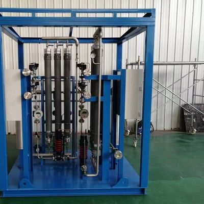 Système de membrane d'azote pour générateur de N2 de conteneur ISO Facilité de transport