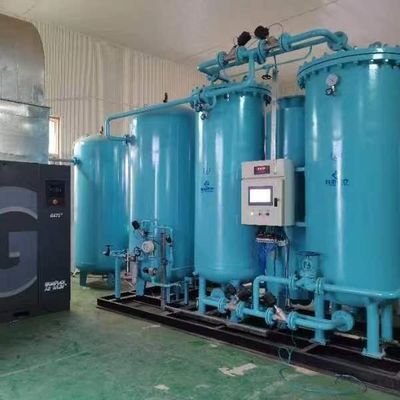 ISO9001 15Nm3 Adsorption par oscillation sous pression PSA Usines à oxygène Faible entretien