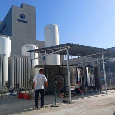 0.5bar Unité de récupération de gaz d'hydrogène pour feuilles laminées à froid Installation facile