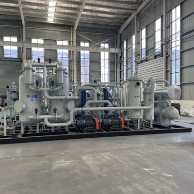 Système de récupération de gaz à haute recyclage à fonctionnement automatique pour le traitement thermique