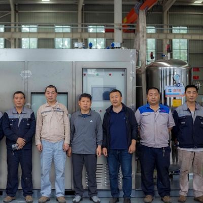 Système de récupération de gaz d'hydrogène de 300 Nm3h en acier inoxydable ou en acier au carbone