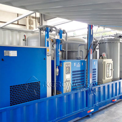 Machine de séchage à gaz à l'épreuve des explosions en acier inoxydable