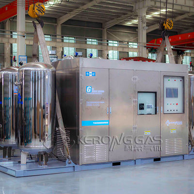 Système de purification des gaz CO2 en acier inoxydable avec moniteur en ligne