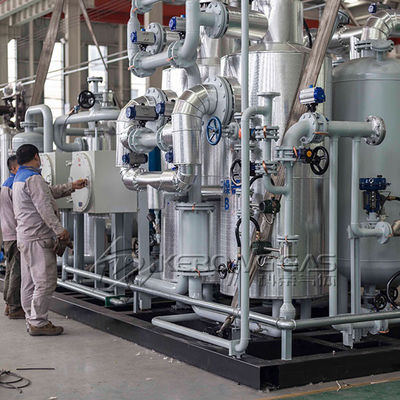 Machine de récupération de gaz d'azote de haute pureté compacte avec ASME