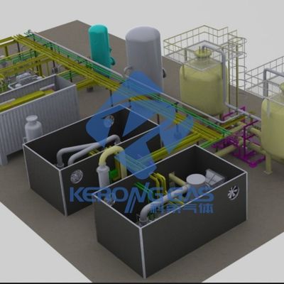 Générateur d'oxygène compact VPSA avec moniteur d'oxygène Installation facile