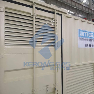 Une usine de production de gaz d'azote contenu dans le Skid 40HQ mobile avec certificat ASME
