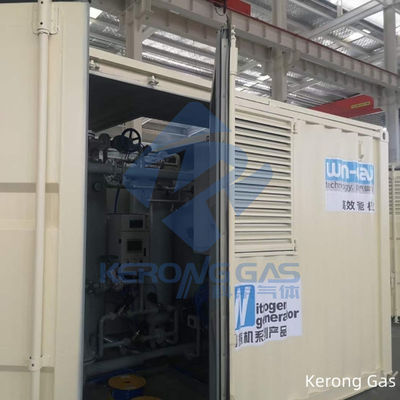 Machine de production de gaz d'azote à haute pureté ISO Container IP65
