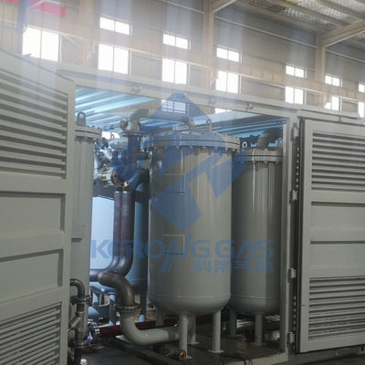 Machine de production de gaz d'azote de type mobile entièrement automatique avec ASME