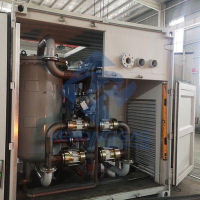Container de 20 pieds 90% de pureté machine de production de gaz d'azote pour le pétrole et le gaz