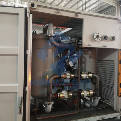 Container de 20 pieds, générateur de gaz d'azote, faible consommation d'énergie