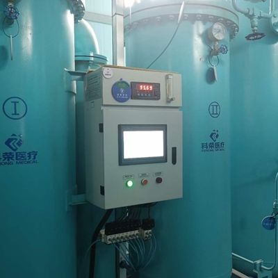 Facile d'installation Machine de fabrication de gaz d'oxygène avec système de remplissage de cylindre