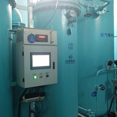 Vessel sous pression certifié machine de fabrication de gaz d'oxygène médical 60Hz