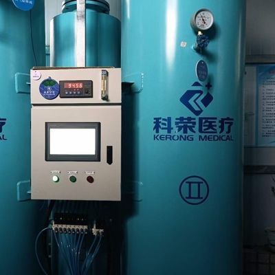 Machine de fabrication de gaz d'oxygène entièrement automatique avec cylindres