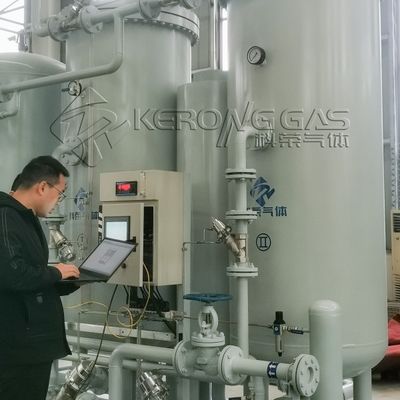 Classification CCS 97% centrale à gaz d'azote avec moniteur à distance
