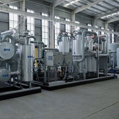 Système de récupération de gaz d'hydrogène de conception à patins pour feuilles laminées à froid