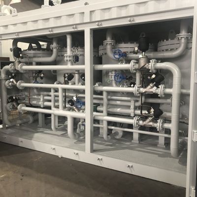 Installation automatique de production de gaz d'azote dans un conteneur mobile