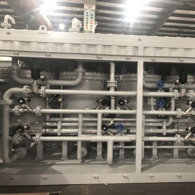 Centrale automatique de production de gaz d'azote à 20 pieds avec porte