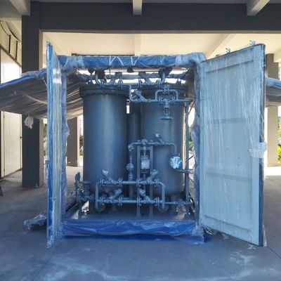 500SCFM ISO Container de transport maritime Installation de production de gaz d'azote Aucune installation n'est requise