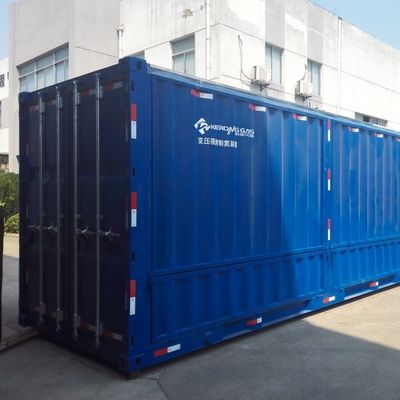 Installation de production de gaz d'azote pour conteneur ISO de 6 KV avec moniteur d'oxygène