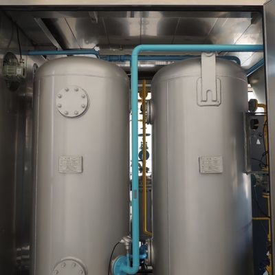 Installation de production de gaz d'azote en conteneur entièrement automatique avec remplissage de bouteilles