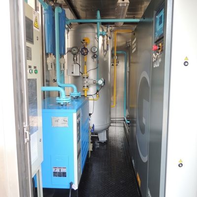 Installation de production de gaz d'azote pour le pétrole et le gaz