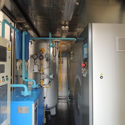 L'installation de production automatique de gaz d'azote à l'épreuve de l'explosion de conteneurs de 20 pieds