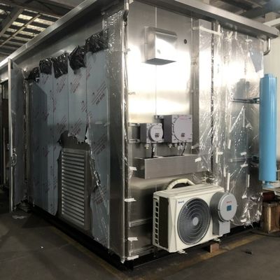 Générateur d'azote à membrane de type conteneur mobile SCFM pour le Moyen-Orient