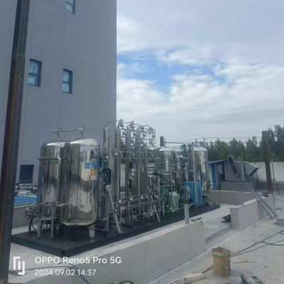 Machine de récupération de gaz résiduaires à débit élevé de 800 Nm3/Hr