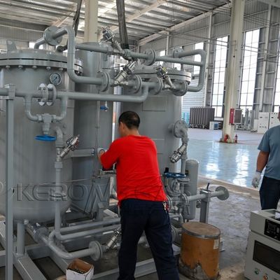 Package de générateur d'air d'azote sur site avec compresseur haute pression