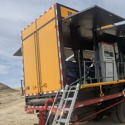 Générateur d'azote à membrane mobile avec compresseur d'air diesel