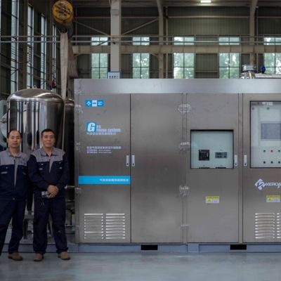 Système de récupération du séchoir à gaz d'hélium de qualité IP65 avec moniteur de pureté en ligne