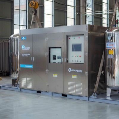 0.5bar Unité de récupération de gaz d'hydrogène pour feuilles laminées à froid Installation facile