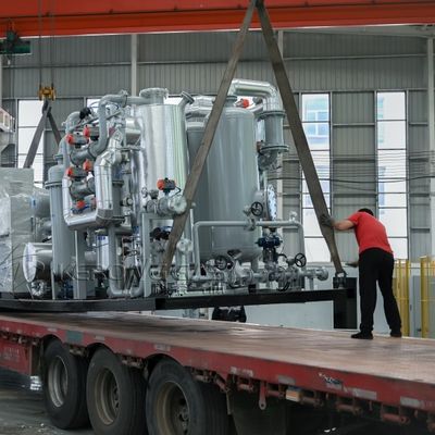 Système de récupération automatique de gaz à basse pression sur site avec unité de séchage certifiée CE