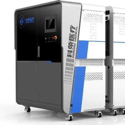 Mini-machine de production d'oxygène à patins certifiée ISO13485 à faible consommation d'air